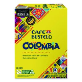 100 Percent Colombian K-Cups, 24/Box
