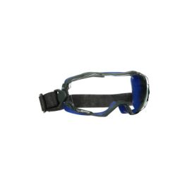 3M™ GoggleGear™ 6000 Series, GG6001NSGAF-BLU, Blue Shroud, Neoprene Strap, Scotchgard™ Anti-Fog Coating, Clear AF-AS lens, 10ea/cs