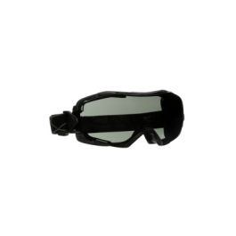 3M™ GoggleGear™ 6000 Series, GG6002SGAF-BLK, Black Shroud, Scotchgard™ Anti-Fog Coating, Gray AF-AS lens, 10ea/cs