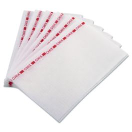 Food Service Towels, 13 x 21, Red/White, 150/Carton
