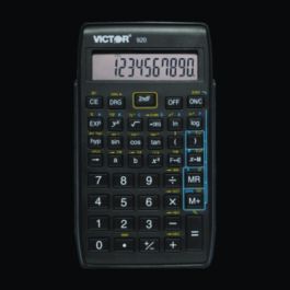 920 Compact Scientific Calculator with Hinged Case, 10-Digit LCD