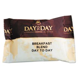 100% Pure Coffee, Breakfast Blend, 1.5 oz Pack, 42 Packs/Carton