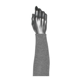 2-Ply Dyneema® Diamond Technology Blended Sleeve with Non-Slip Cuff, Gray, 18" 20-TG18NS
