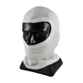 Double-Layer Nomex® Balaclava without Bib - Full Face, White, OS 202-102