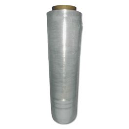 Heavy Pallet Film Wrap, 55-Gauge, 18" x 1,500 ft, 4 Rolls/Carton