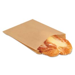 Glassine Bag, 5.75" x 7.75", Natural Kraft, 1,000 Bags/Pack, 8 Packs/Carton