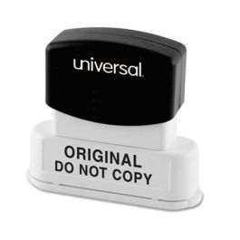 Recycled Custom Micropore Stamp, Preinked, 2 x 0.5