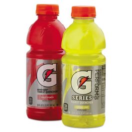 G-Series Perform 02 Thirst Quencher Fruit Punch, 20 oz Bottle, 24/Carton