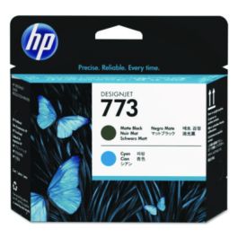 HP 773, (C1Q20A) Cyan/Matte Black Printhead