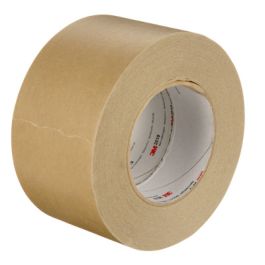 3M™ High Performance Flatback Tape 2519, Tan, 72 mm x 110 m, 12 Rolls/Case