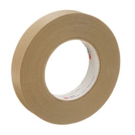 3M™ High Performance Flatback Tape 2519, Tan, 24 mm x 55 m, 36 Roll/Case