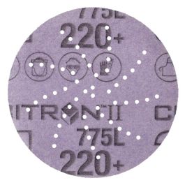 3M Xtract™ Cubitron™ II Film Disc 775L, 220+, 3 in, Die 300DS, 50/Carton, 250 ea/Case