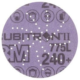 3M Xtract™ Cubitron™ II Film Disc 775L, 240+, 3 in, Die 300DS, 50/Carton, 250 ea/Case