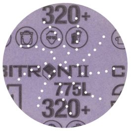 3M Xtract™ Cubitron™ II Film Disc 775L, 320+, 3 in, Die 300DS, 50/Carton, 250 ea/Case