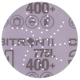 3M Xtract™ Cubitron™ II Film Disc 775L, 400+, 3 in, Die 300DS, 50/Carton, 250 ea/Case