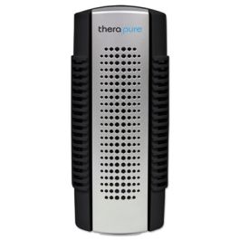 Mini Plug-In Collection Blade Air Purifier, One Speed, Black/Silver