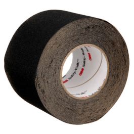 3M™ Safety-Walk™ Slip-Resistant General Purpose Tapes & Treads 610, Black, 4 in x 60 ft, Roll, 1/Case
