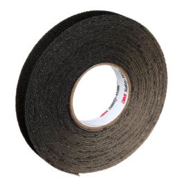 3M™ Safety-Walk™ Slip-Resistant Medium Resilient Tapes & Treads 310, Black, 1 in x 60 ft, Roll, 4/Case