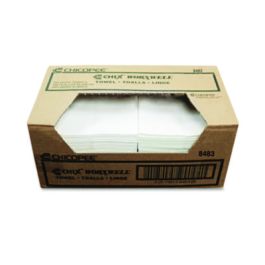 Durawipe Shop Towels, 13 x 15, Flat, White, 300/Carton