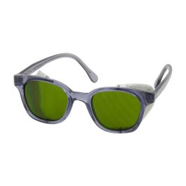 Full Frame Safety Glasses with Smoke Frame, IR Filter Shade 3.0 Lens and Anti-Scratch Coating, Smoke, OS 249-5907-207