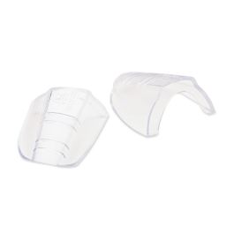 100% Vinyl Universal Flex Sideshields, Clear, OS 252-FX-0001