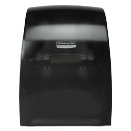 Sanitouch Hard Roll Towel Dispenser, 12.63 x 10.2 x 16.13, Smoke