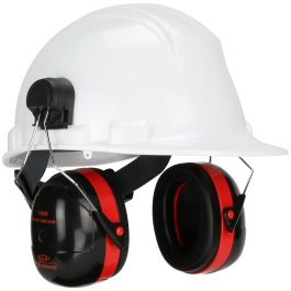 Cap Mounted Passive Ear Muff - NRR 25, Black, OS 263-NP118