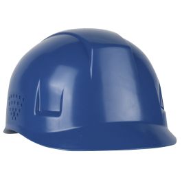 Bump Cap with 4-Point Plastic Suspension and Pin-Lock Adjustable Back, Steel Blue, OS 280-HP940-71