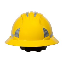 CR2 Reflective Kit for Full Brim Hard Hats, Silver, OS 281-CR2FB-10