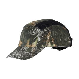 Camouflage Baseball Style Bump Cap with HDPE Protective Liner and Adjustable Back, Camouflage, OS 282-ABR170-CAMO