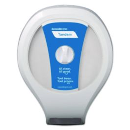 Tandem Single JRT Dispenser, 11.6 x 5.9 x 14.6, White