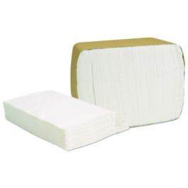 Select Full Fold II Napkins, 1-Ply, 12 x 12, White, 375/Pack, 24/Carton
