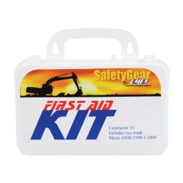 Contractor First Aid Kit - 50 Person, White, KIT 299-13293