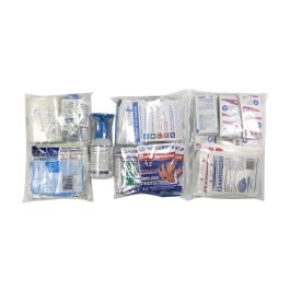 ANSI Class B First Aid Refill Pouches - 50 Person, Clear, KIT 299-15050B-RP