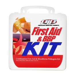 First Aid and Bloodborne Pathogens Kit, White, KIT 299-17030