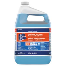 Disinfecting All-Purpose Spray and Glass Cleaner, Concentrate Liquid, 1 gal, 2/Carton