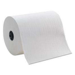 enMotion Flex Paper Towel Roll, 1-Ply, 8.2" x 550 ft, White, Recycled Paper, 6 Rolls/Carton