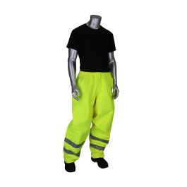 ANSI Class E Heavy Duty Waterproof Breathable Pants, Hi-Vis Yellow, 4XL 353-2002-LY/4X