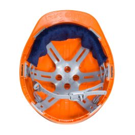 Terry Cloth Sweatband for Hard Hats, Navy, OS 396-20870-NAV