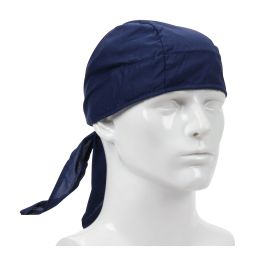 Evaporative Cooling Tie Hat, Navy, OS 396-300-NAV