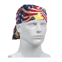 Evaporative Cooling Tie Hat, Patriot, OS 396-300-PAT