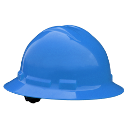 Quartz™ Full Brim 6 Point Ratchet Hard Hat - Blue QHR6-BLUE