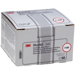 3M™ Hookit™ Finishing Film Abrasive Disc 260L, 00953, 5 in, P1000, 100 discs per carton, 4 cartons per case