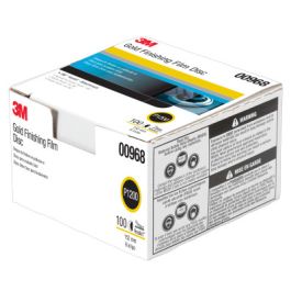 3M™ Hookit™ Finishing Film Abrasive Disc 260L, 00968, 6 in, P1200, 100 discs per carton, 4 cartons per case
