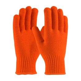 Hi-Vis Seamless Knit Acrylic Glove - 7 Gauge, Hi-Vis Orange