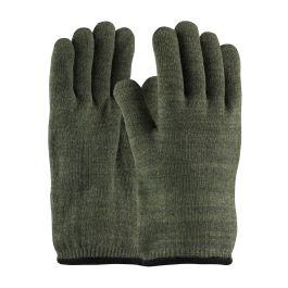 Kevlar® / Preox Seamless Knit Hot Mill Glove with Cotton Liner - 32 oz, Green, L 43-850L