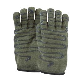 Kevlar® / Preox Seamless Knit Hot Mill Glove with Terry Cotton Liner and Double-Sided SilaGrip™ Coating - 32 oz, Green, L 43-851L