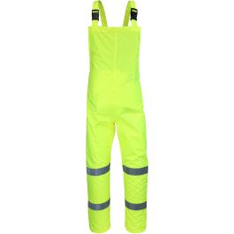 ANSI Class E Waterproof Bib, Hi-Vis Yellow, 2XL WW4033P/2XL
