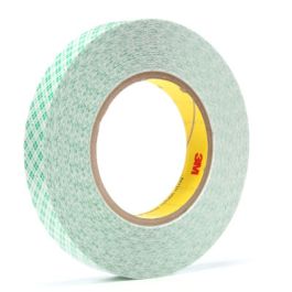 3M™ Double Coated Film Tape 9589, White, 3/4 in x 36 yd, 9 mil, 48 Roll/Case