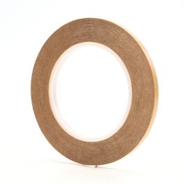 3M™ Adhesive Transfer Tape 465, Clear, 1/4 in x 60 yd, 2 mil, 144 Roll/Case